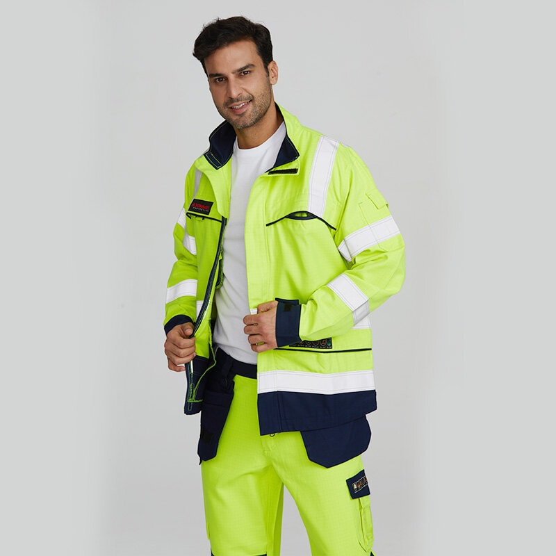 Men’s High Visibility Safety Work Jacket – workeruniform