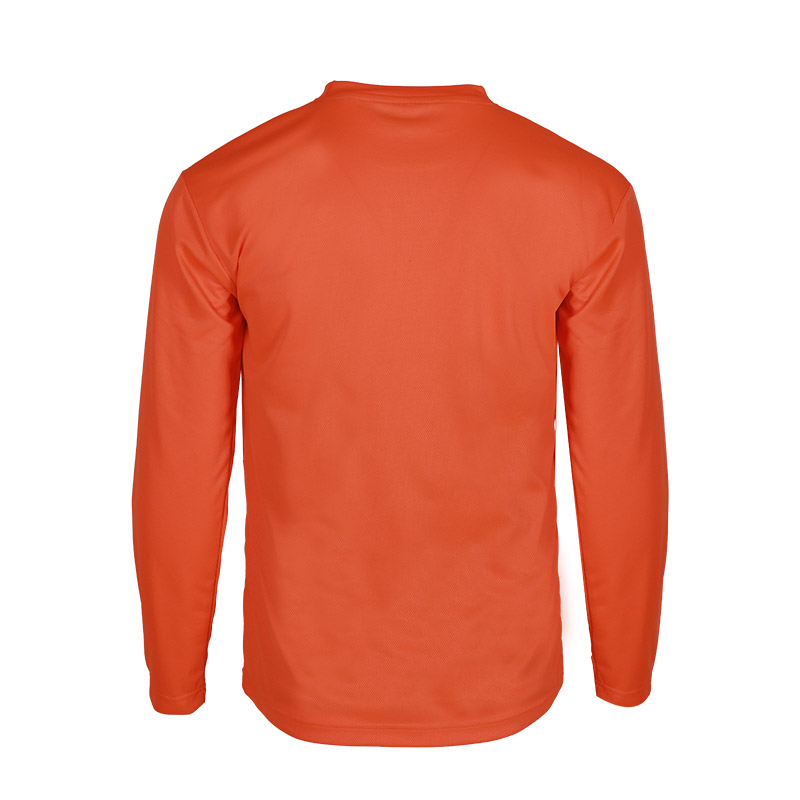 Highly Visible Long-Sleeved Safety Shirt With Good Breathability
