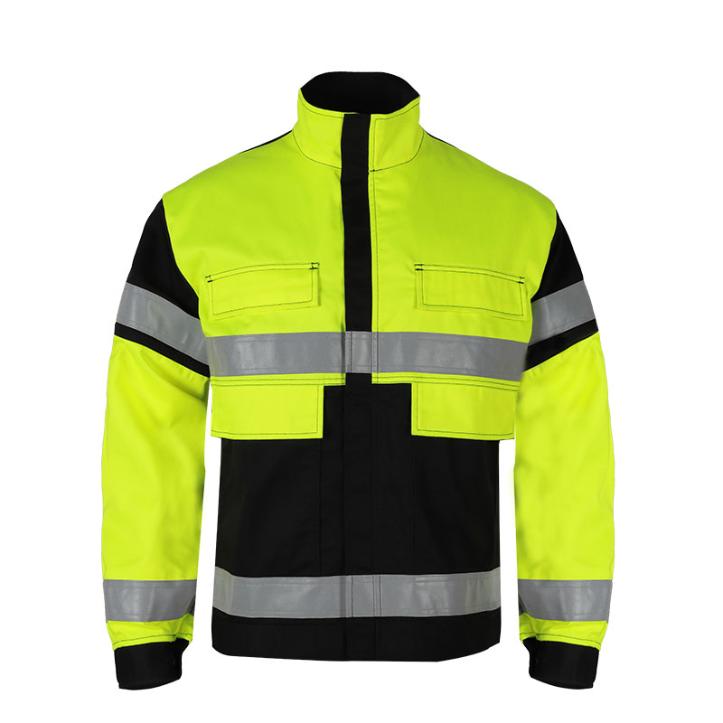 Wholesale FR Work Jackets With Reflective Stripes - workeruniform